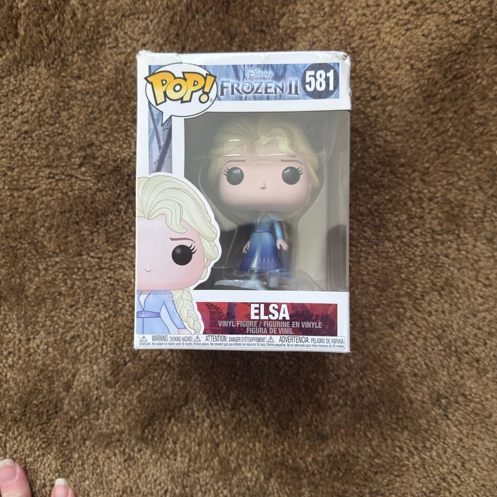 Funko Pop! Frozen II Elsa Figure - Blue and Blonde